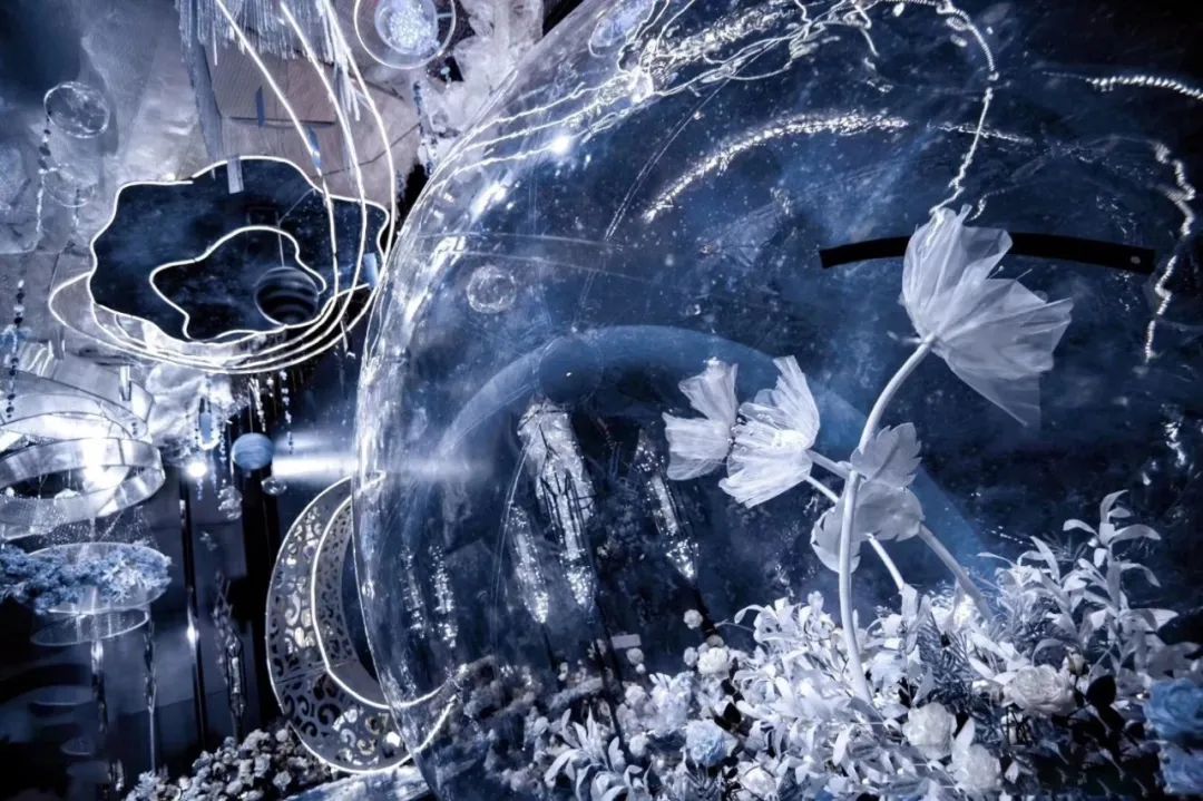 一场神秘浪漫的星空的婚礼,神秘浪漫的蓝色星空婚礼