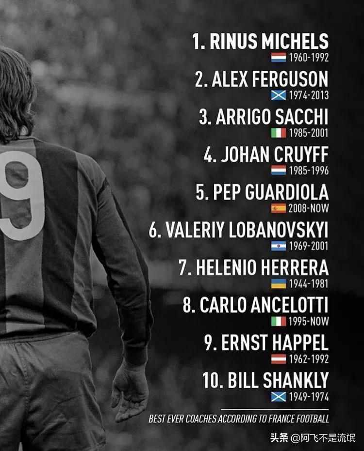 法国史上十大伟大球员,法国最伟大足球教练