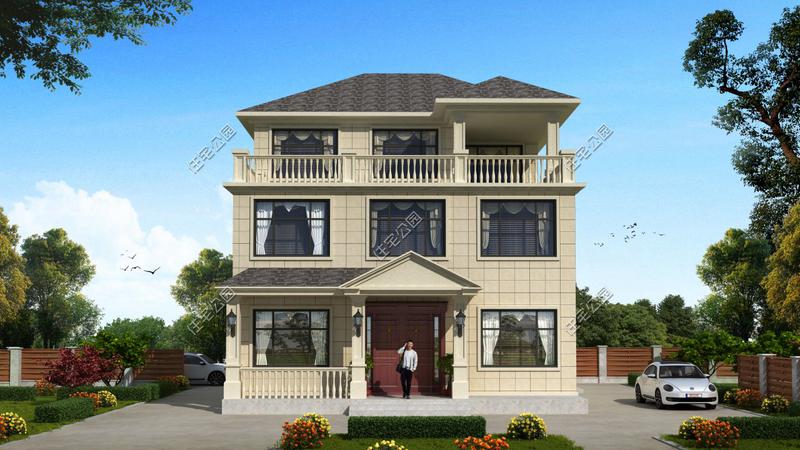 湖南农村小伙建房,砖头盖房遇到地震