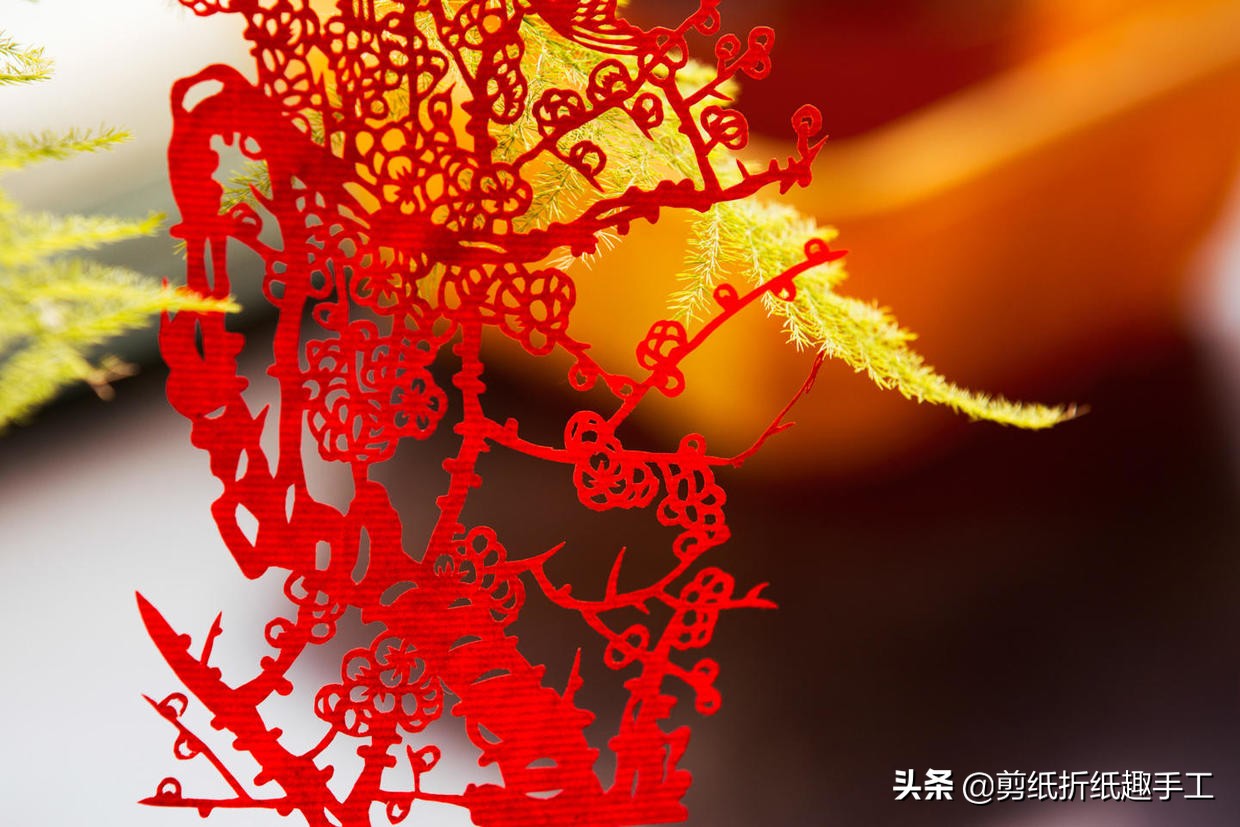 湖北精美传统剪纸文化,湖北剪纸为什么叫雕花剪纸