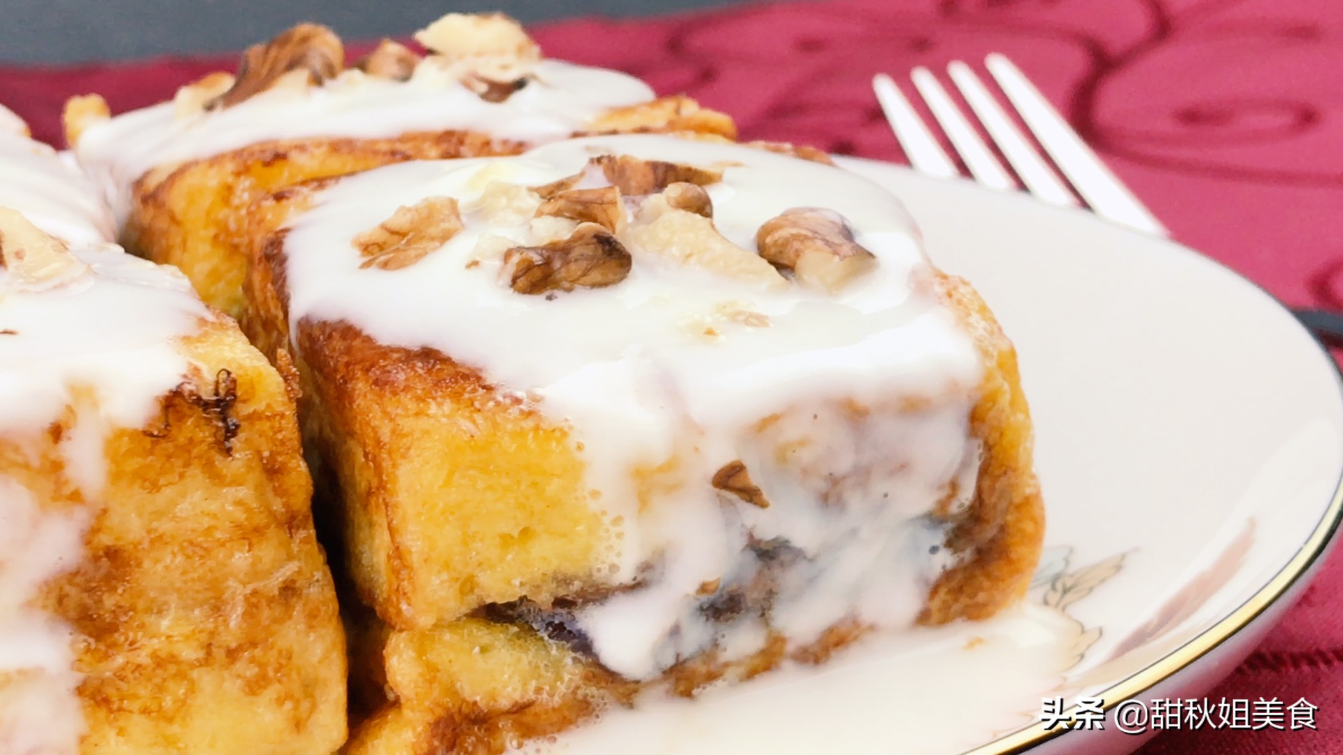 吐司轻松做香甜爆浆西多士,鸡蛋芝士吐司饼夹心西多士怎么做