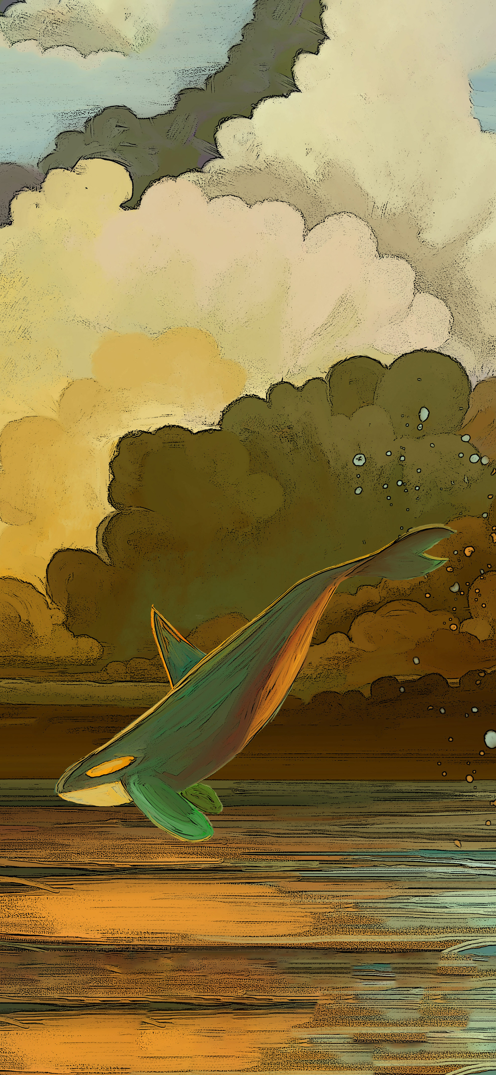 星球卡通壁纸4k超清无水印,3d壁纸卡通风景壁纸