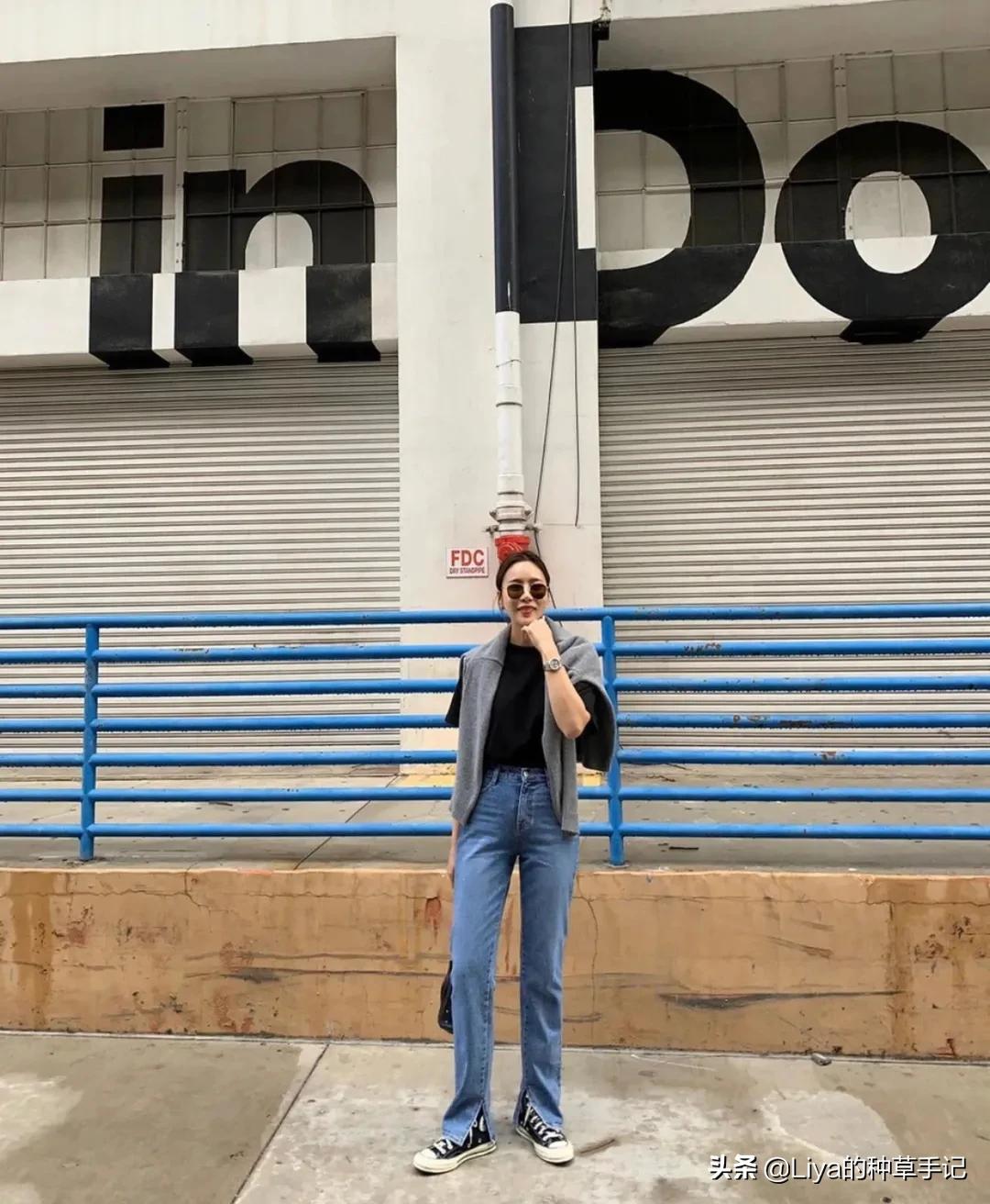 剪刀裤适合什么体型,剪刀裤时髦有型