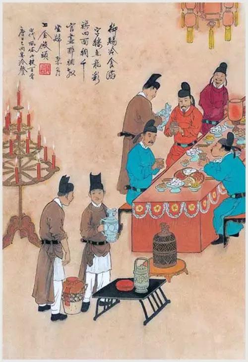 100首诗词100张风俗图太美了,100幅中国古风俗画