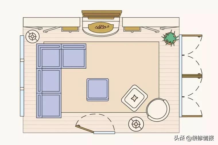 经典客厅布置100种简单,100个客厅布局合集