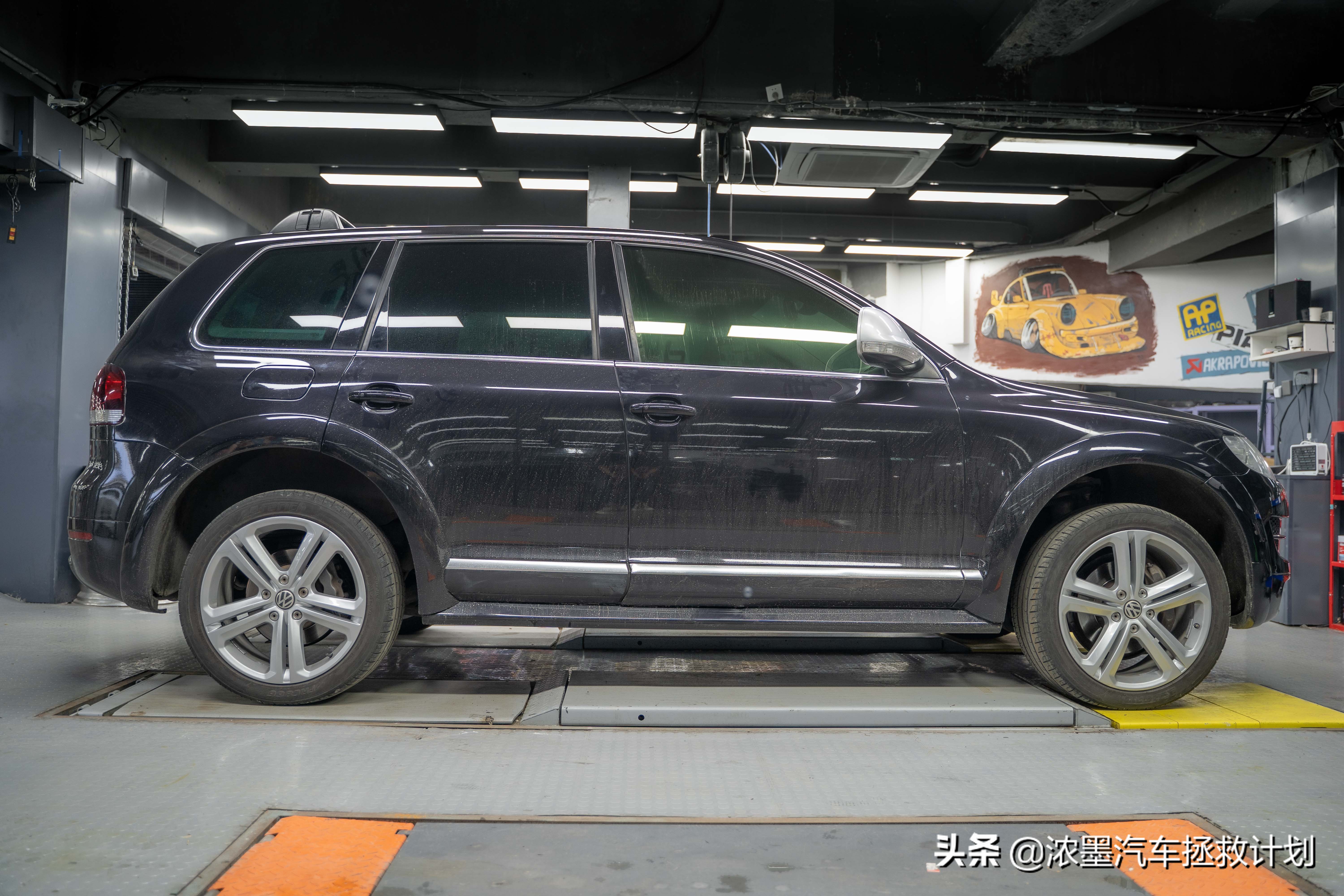 途锐改灯19款锋锐,途锐锋锐