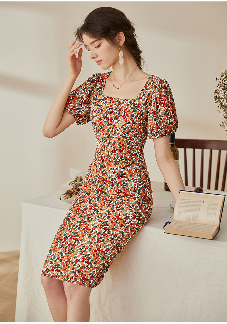 高级修身感连衣裙,高端精致连衣裙修身显气质白色