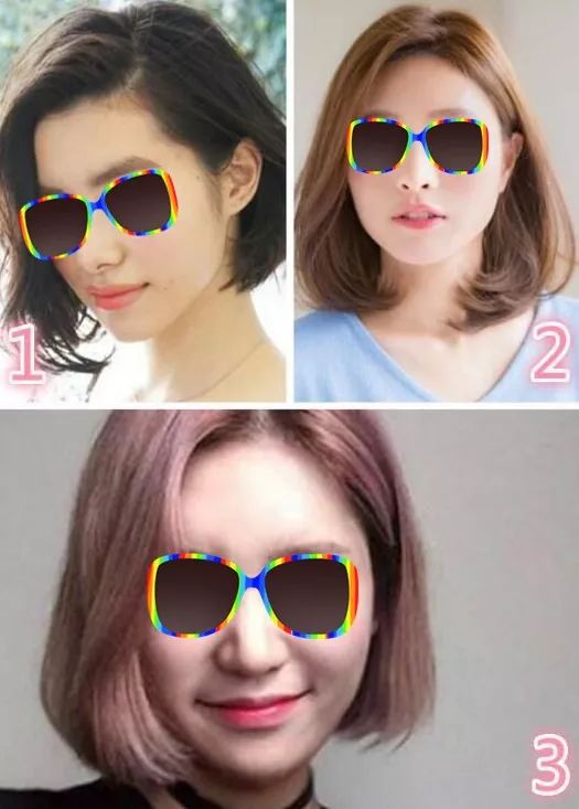 大脸女生适合的短发型减龄,30-40岁简易大脸减龄短发扎法