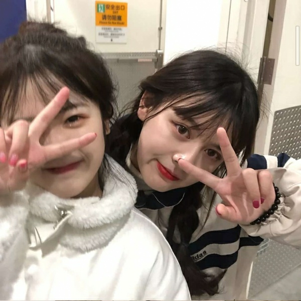 闺蜜头像希望阳光很暖微风不燥,原宿风闺蜜头像三人