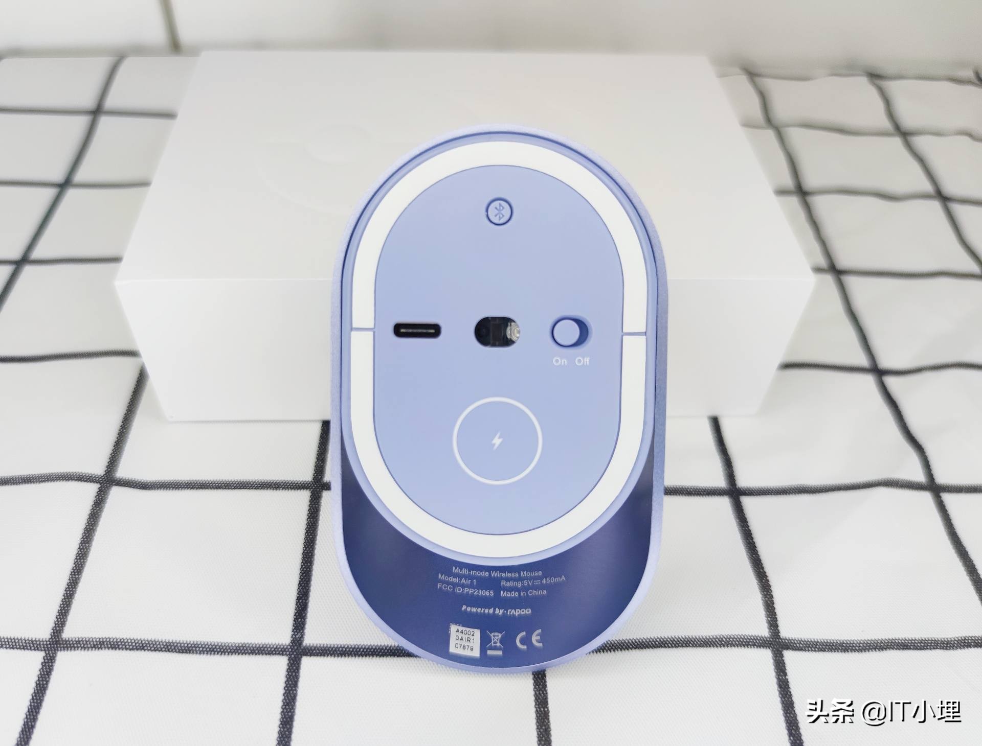 雷柏air1鼠标评测,雷柏ralemo无线蓝牙鼠标知性蓝