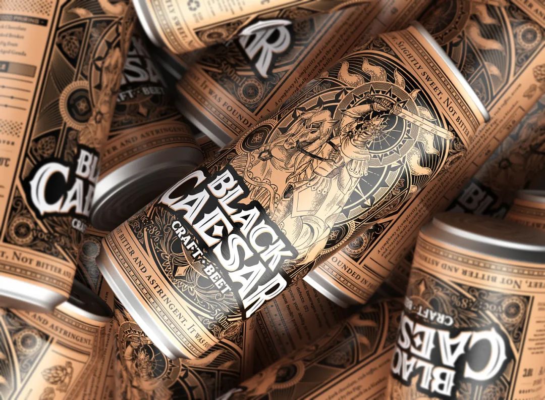 打碎常规思维创新,口碑好的精酿啤酒包装设计图片