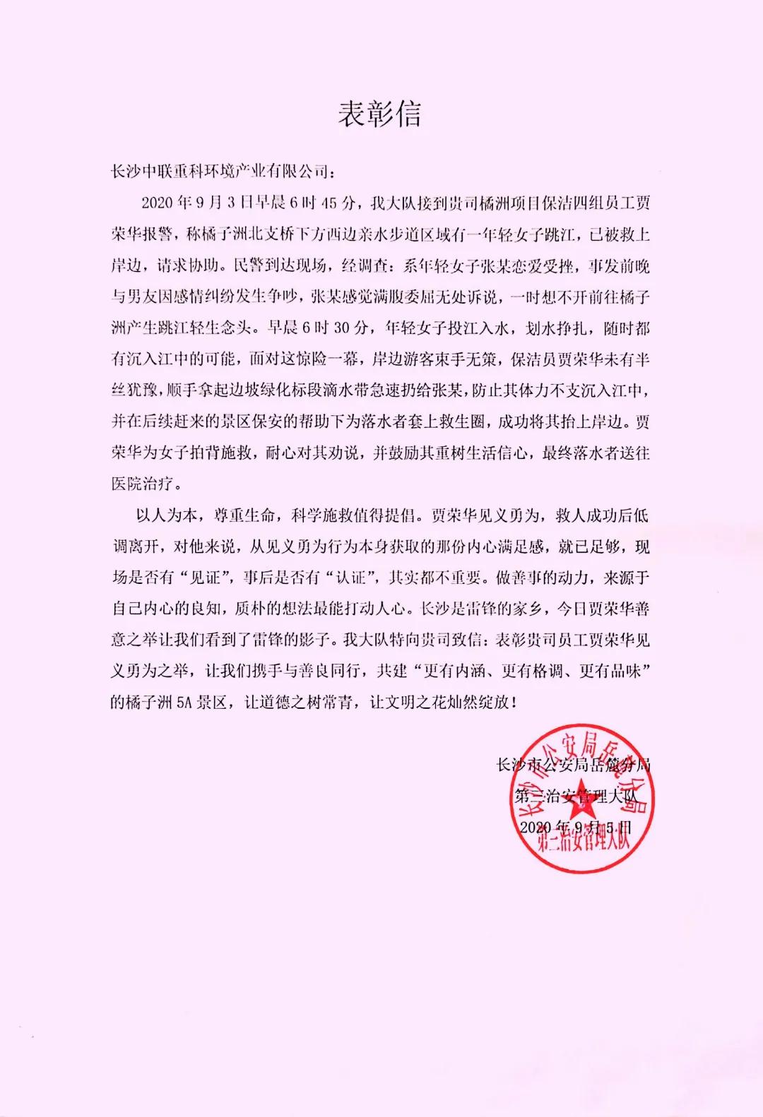 滚滚江流智救人，橘洲最美黄玫瑰