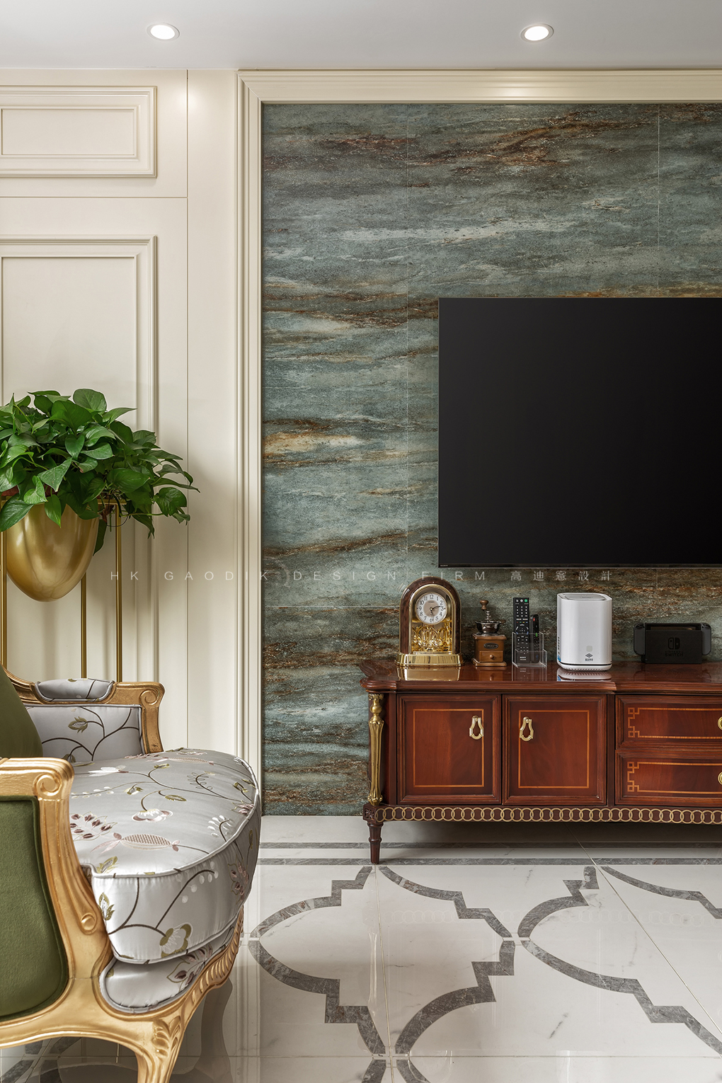 高迪愙实景|护墙板+石膏线，没有软装也超美！