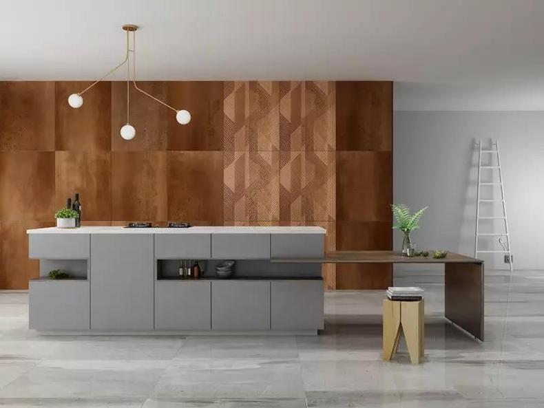 客厅沙发背景墙现代轻奢高级感,高级感装修电视背景墙小复式