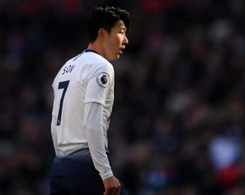 孙兴慜朴智星中田英寿,孙兴慜与中田英寿