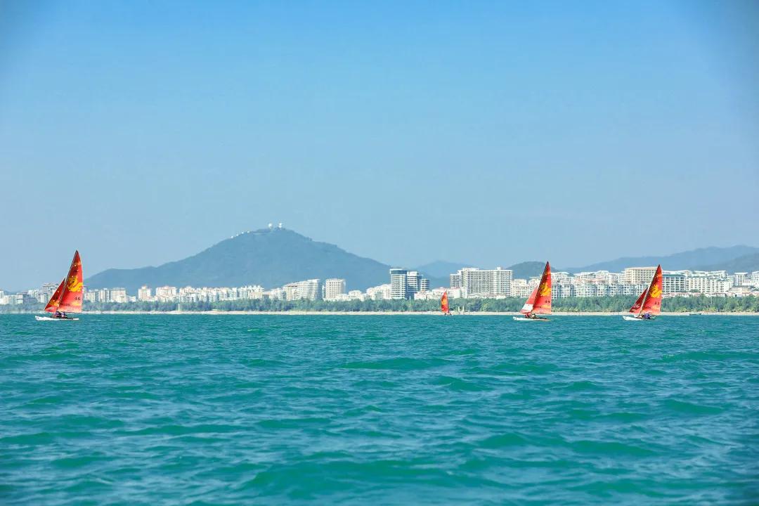 海南沙滩运动嘉年华白沙门,三亚帆船海帆赛