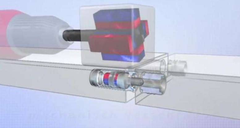 老外发明颠覆性磁性螺钉，不接触就能拧紧！Okex：木工界一大进步