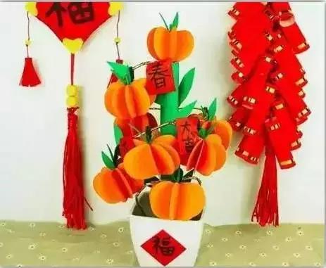 幼儿园新年手工制作大全创意,2022新年画创意手工幼儿园