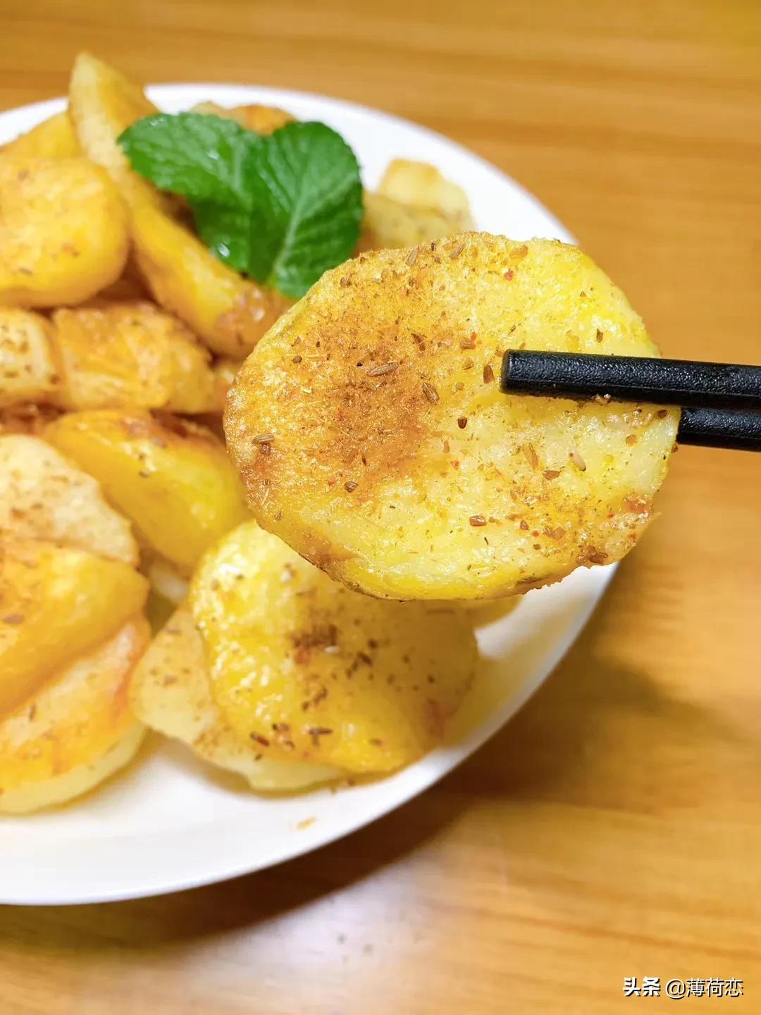 煎土豆块土豆饼,土豆的做法简单好吃土豆饼