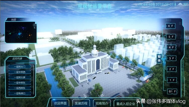 三维数据建模可视化,园区三维建模可视化