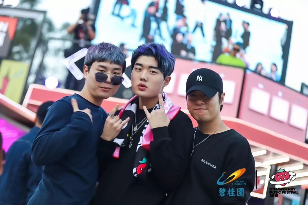 ohmygod泰国舞台,广州草莓音乐节rap