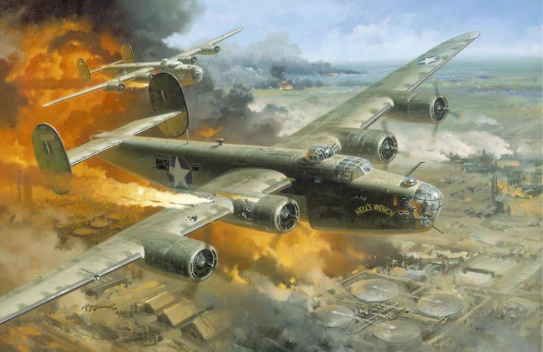 b24解放者轰炸机,b-24战略轰炸机