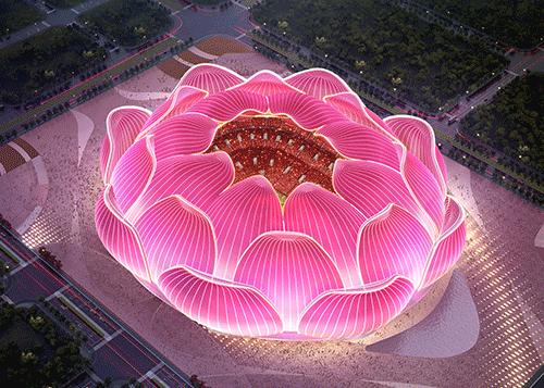 恒大新足球场亮相惊呆世人,恒大足球场震撼现场