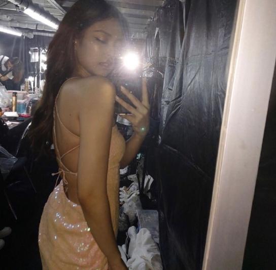 jennie有力量的身材,jennie好自信