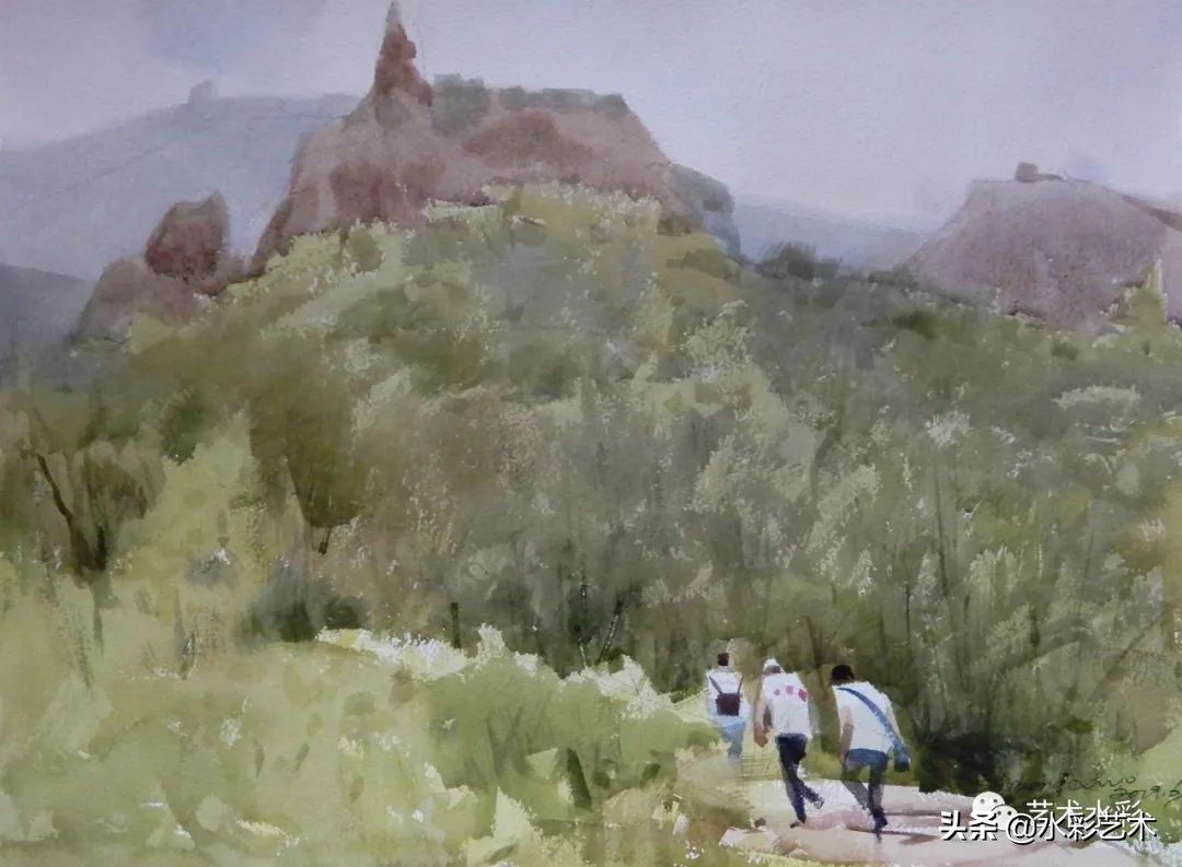 石增琇,石增琇水彩