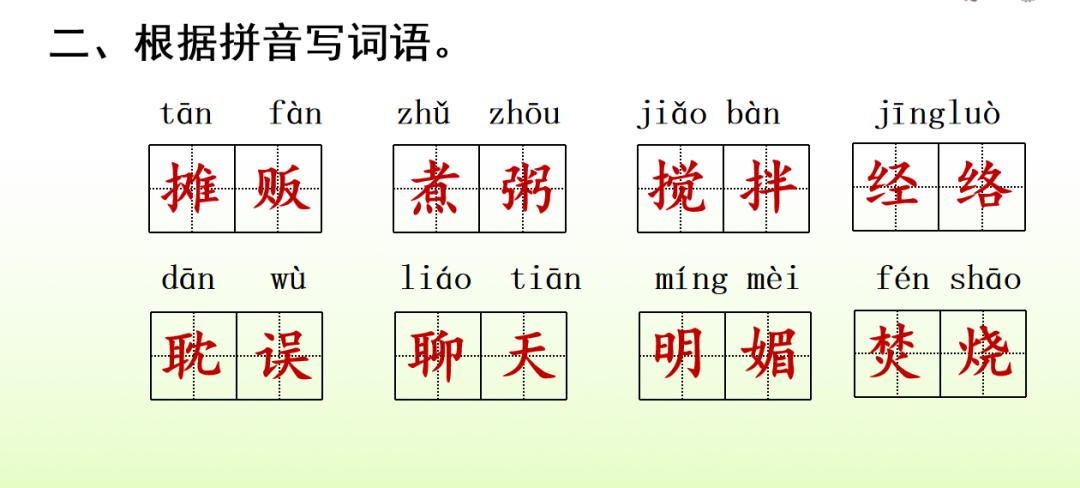 下学期语文常考看图写话,部编版六年级语文期末习题及答案