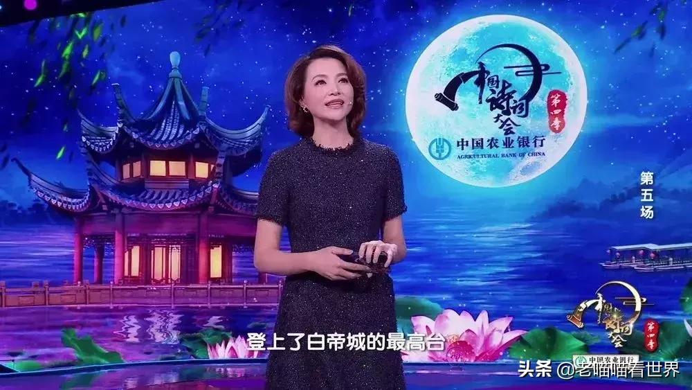 班级诗词大会董卿开场白,董卿开学第一课讲诗词