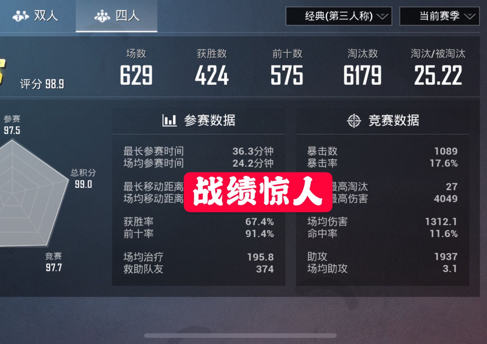 吃鸡战神榜几排好打,吃鸡战神榜几天能上