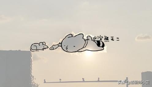 某位插画师云上作画网友直呼太可爱