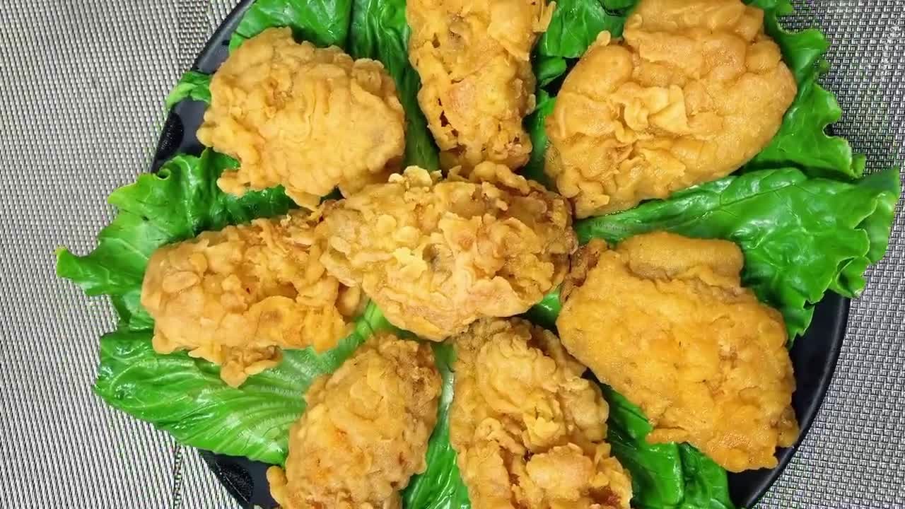 肯德基炸鸡翅中的做法不要面包糠,在家做像肯德基一样好吃的炸鸡翅
