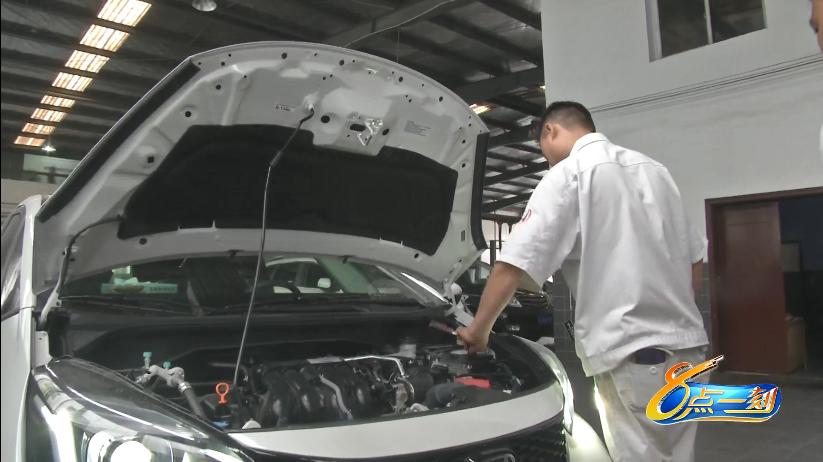 萍乡市民在鑫峰名车店买东风本田新车刚几个小时故障灯全部亮起