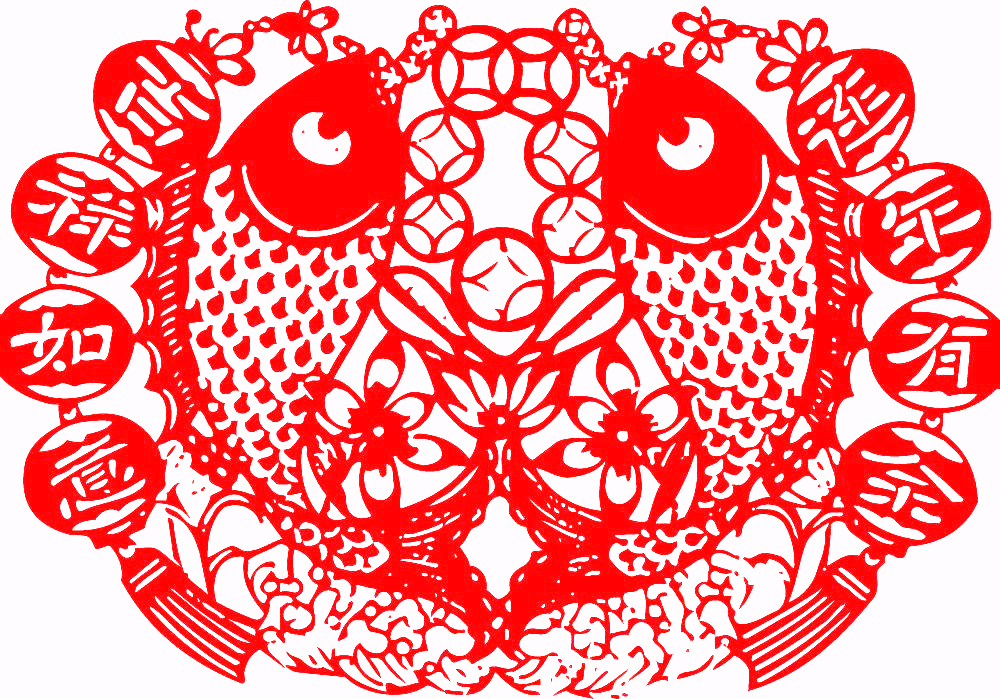 剪纸窗花儿童手工,民俗剪纸图案大全