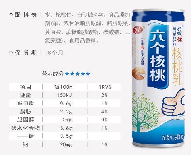 为什么有人质疑六个核桃,六个核桃无糖评测
