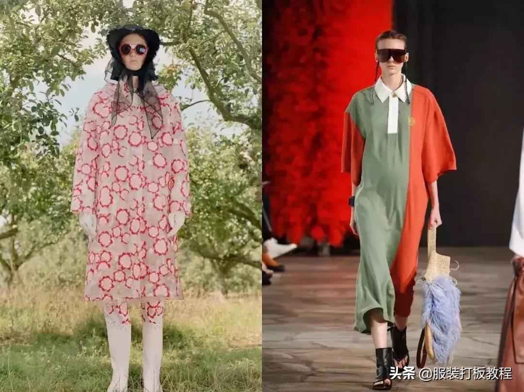 廓形在服装设计中的作用和意义,服装廓形设计