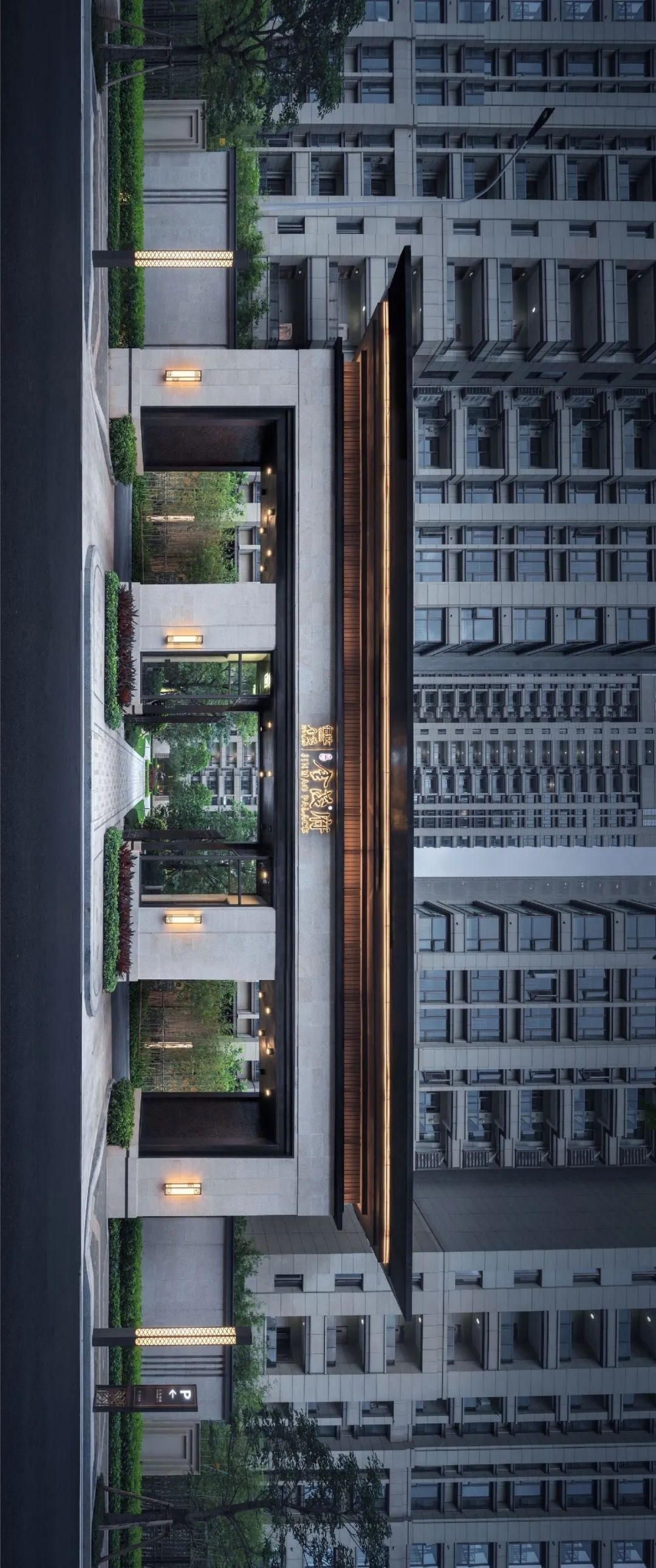 小区大门入口设计二（现代大气简约·新亚洲风格）