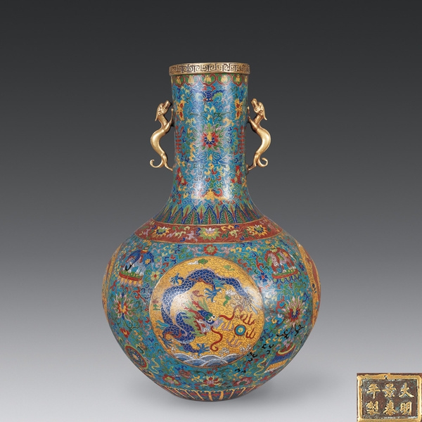 藏海雅事之闲话上海,藏海雅事之闲话景泰蓝