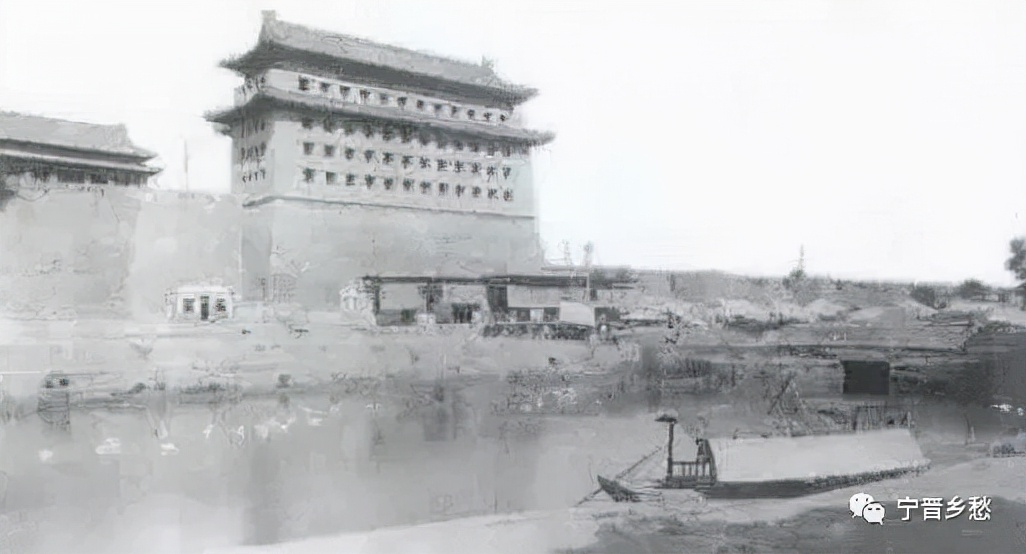 清末北京前门,清朝时期的北京朝阳门