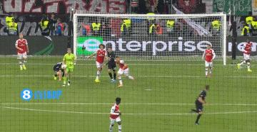 萨卡左后卫首秀,萨卡英超第一左边锋