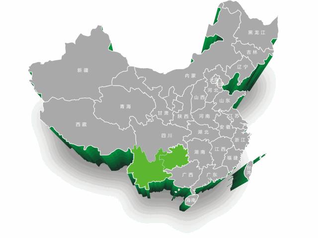 全国各省评选出的重点道地中药材,中药道地药材和产地药材