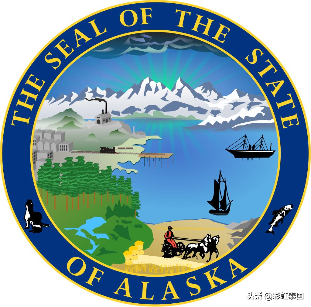 美国国家徽章图片,美国各州徽章视频大全