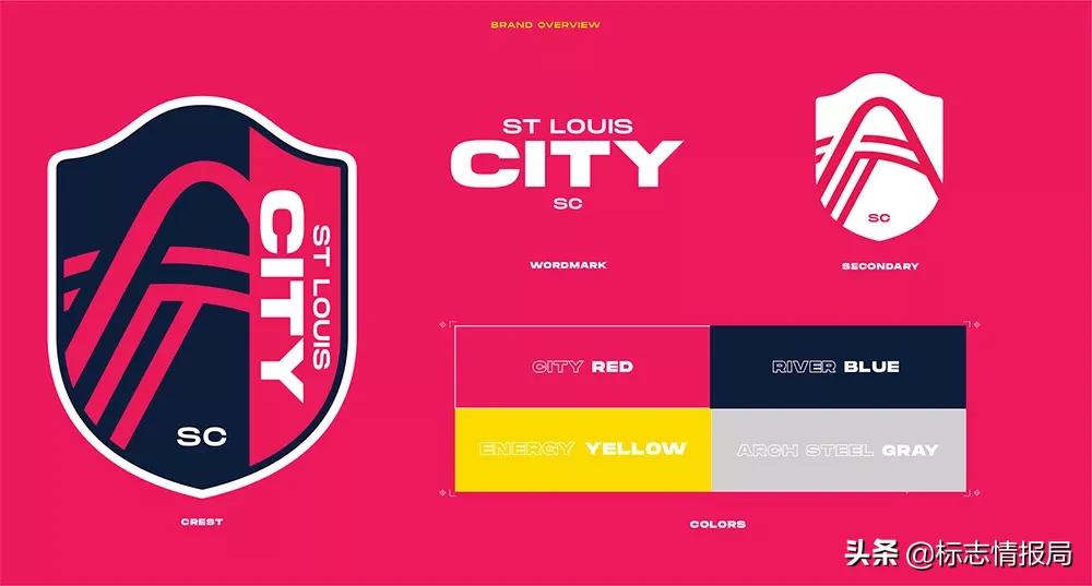 大联盟新成员，圣路易斯城足球俱乐部公布全新LOGO