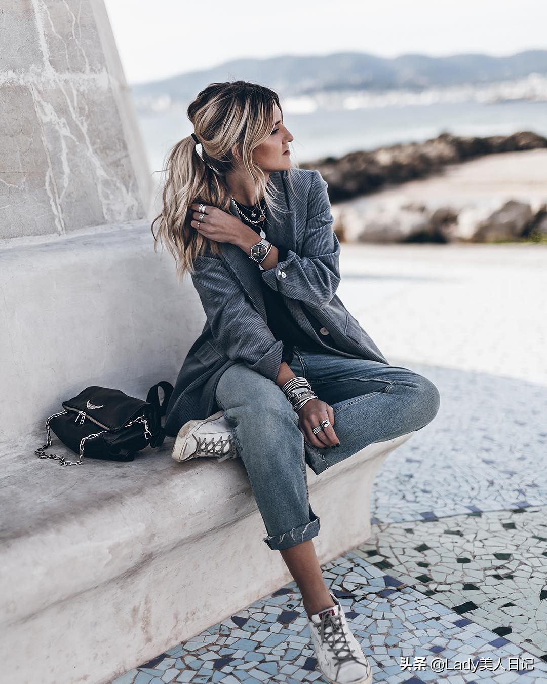 ins宽松毛衣搭配,ins风宽松毛衣搭配