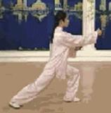 24式太极拳背向带口令慢动作教学,邱慧芳24式太极拳教学视频完整版