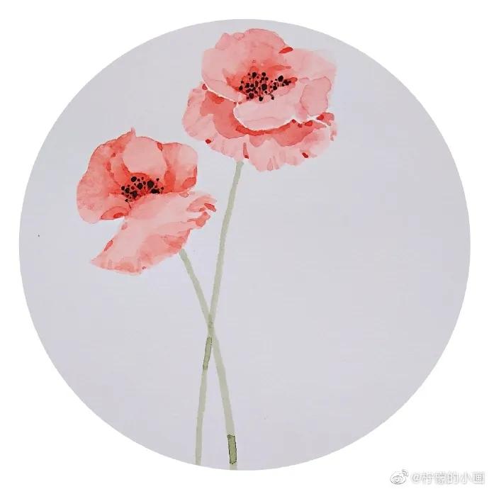 分享一组好看的小清新水彩插画,不来看看简单水彩小插画的教程吗