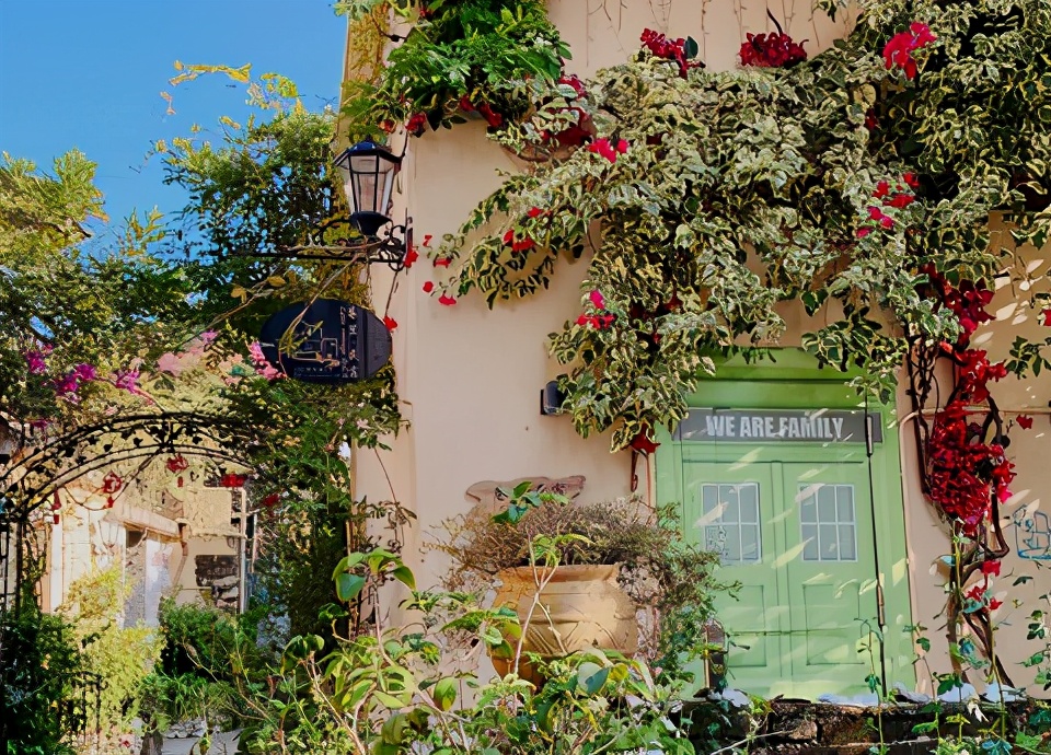 美丽的广东淇澳岛，依偎在珠海市旁的小岛，村民亲自打造的白石街