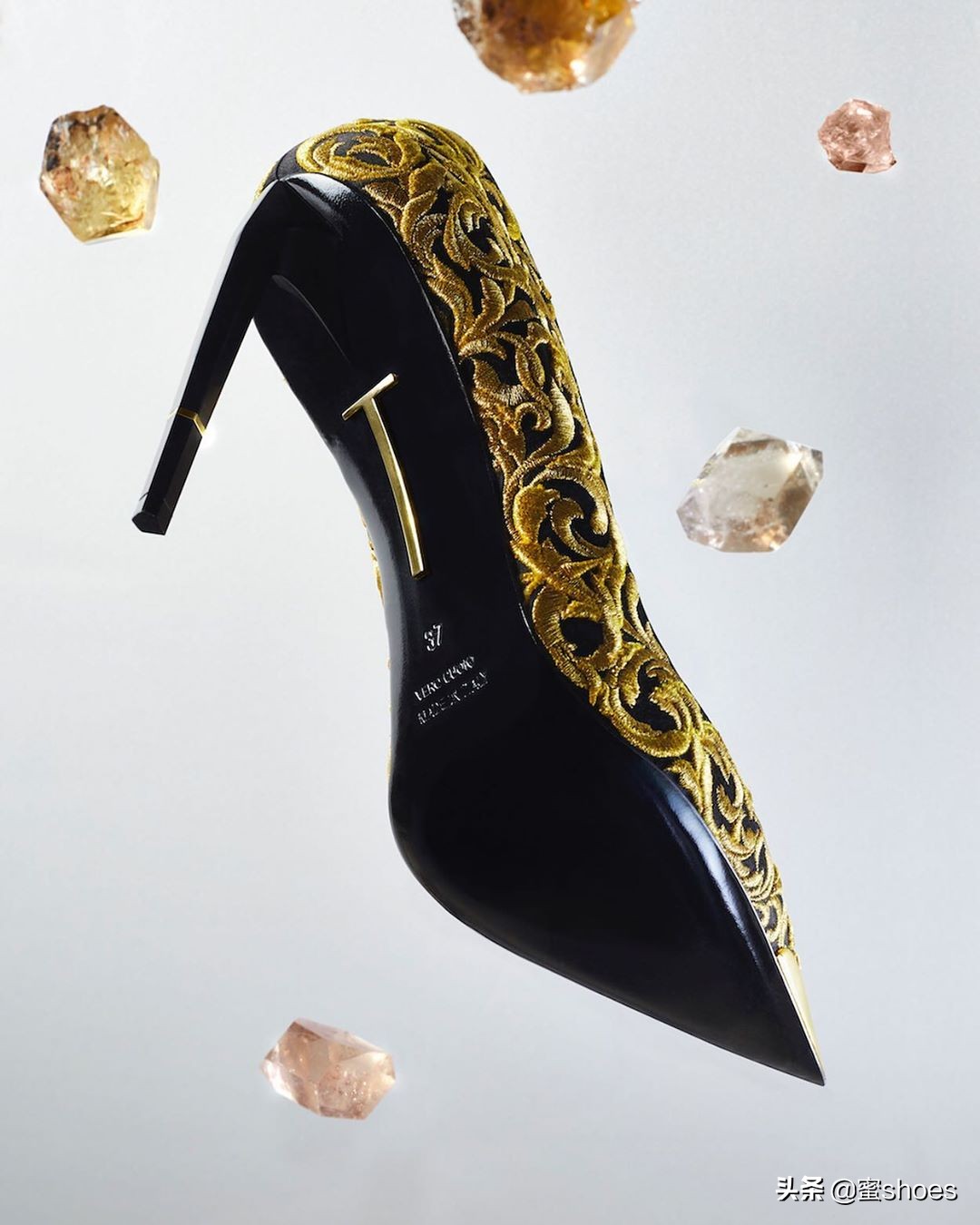 尖头细跟高跟鞋单鞋品牌,轻奢小众高跟鞋脚宽脚胖粗跟